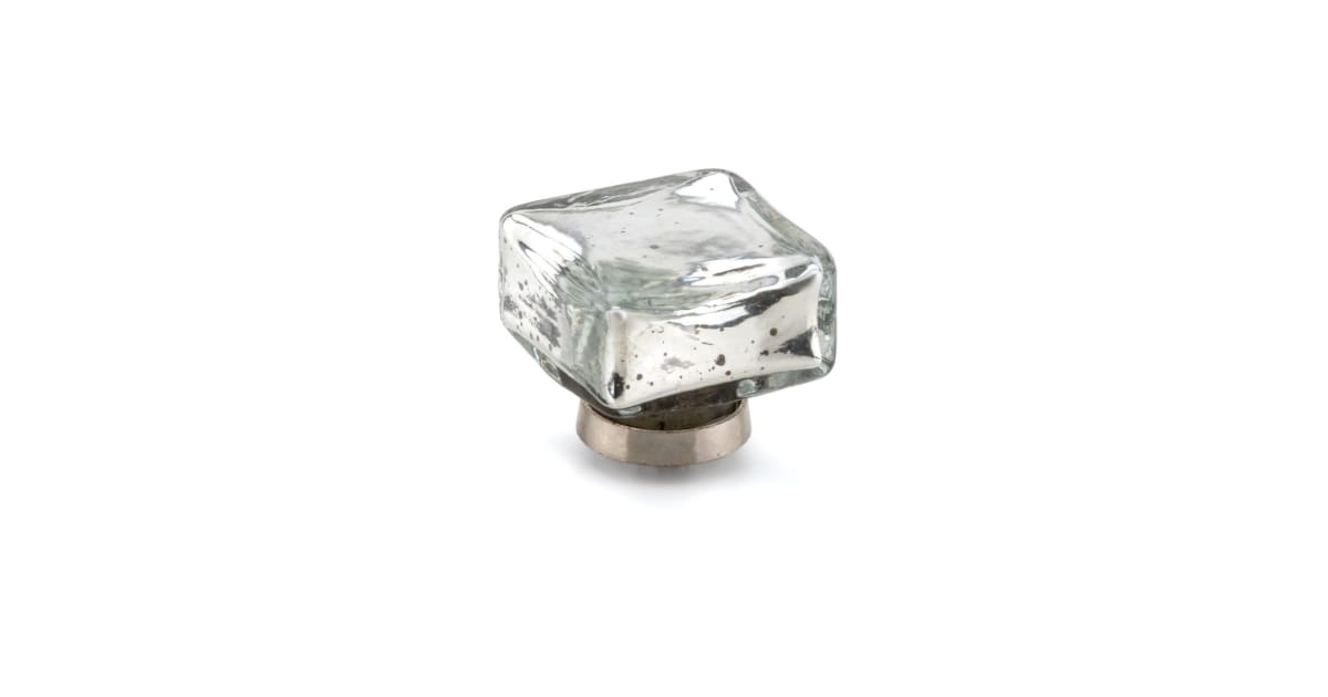 Richelieu BP885445144 1-3/4 Inch Square Cabinet Knob | Ferguson Home