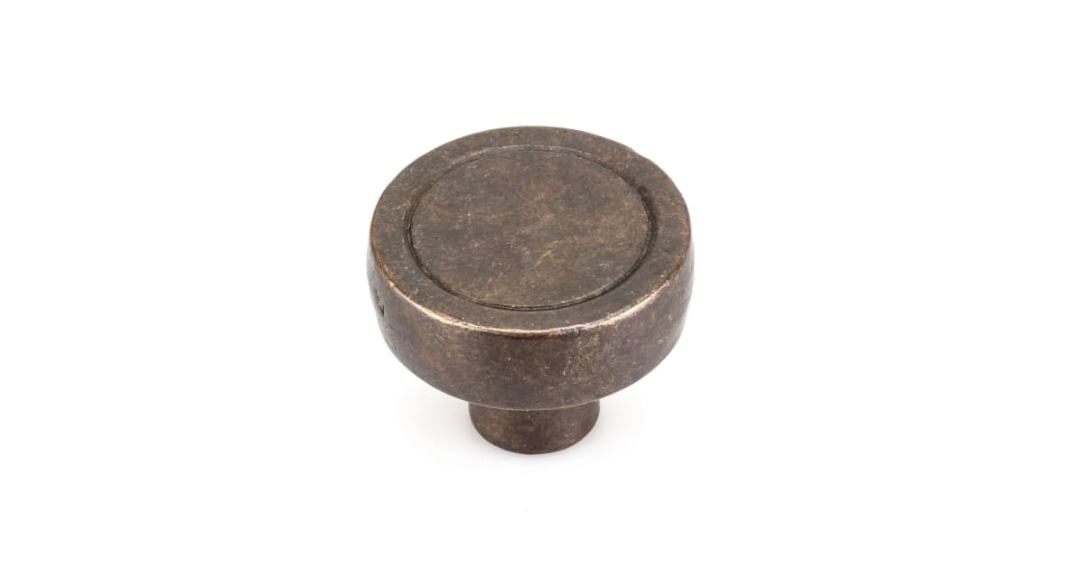 Richelieu COKN175C4CPB 1-3/4 Inch Mushroom Cabinet Knob | Ferguson Home