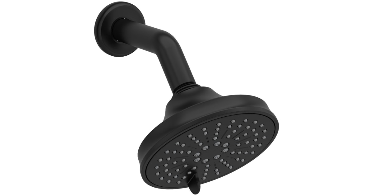 Riobel 356BKWS 1.75 GPM Multi Function Rain Shower Head