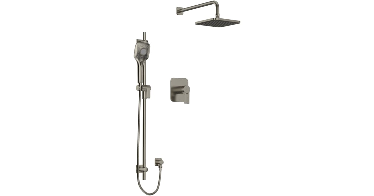 Riobel R23 Fresk 2-WS Fresk Shower System with Combined Thermostatic ...