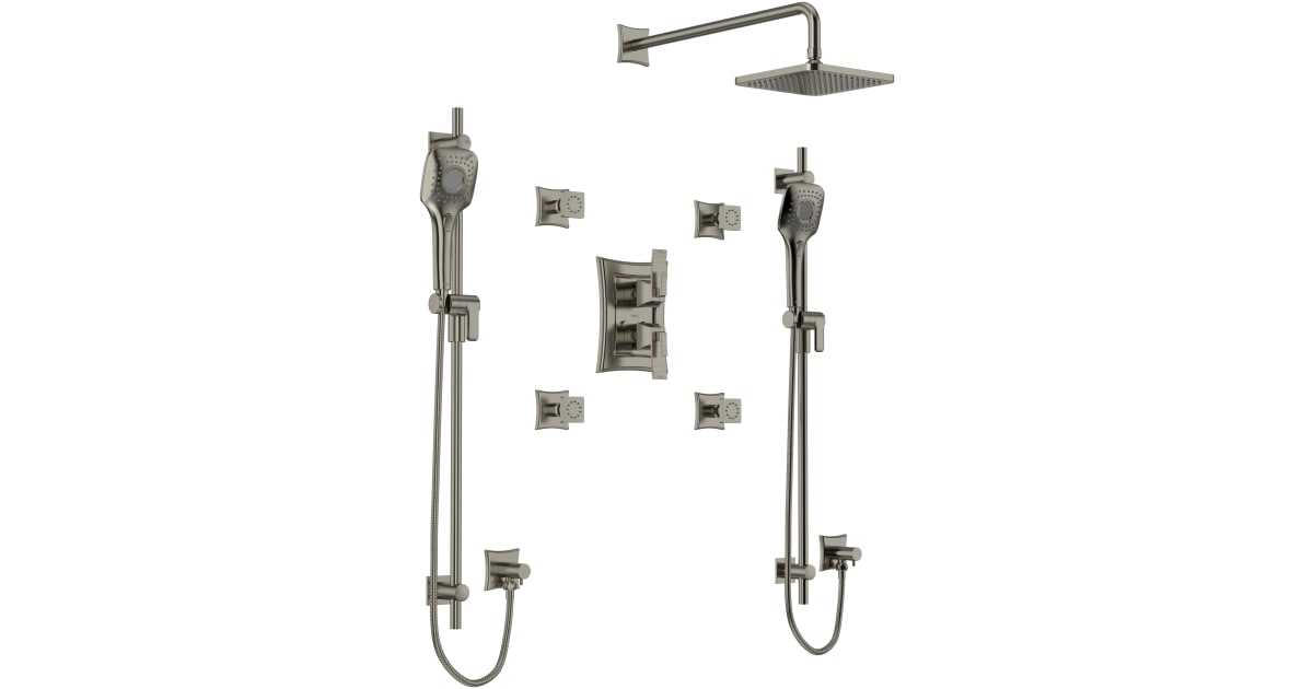 Riobel R83 Eiffel 2 Eiffel Thermostatic Shower System with