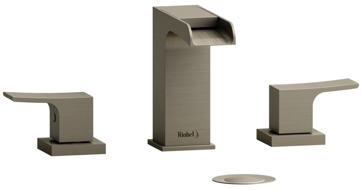 Riobel ZOOP08BN-10 Zendo 1 GPM Widespread Bathroom Faucet