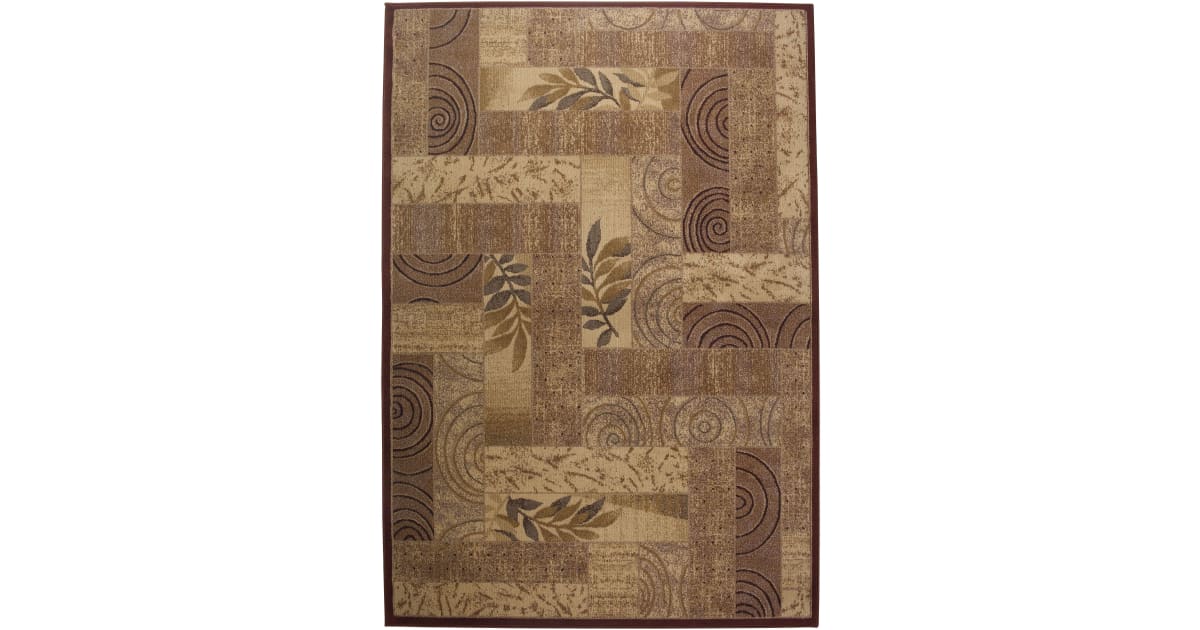 Tim Ferguson Rite Rug Rizzy Home BLVBV320400701826 Bellevue Power Loomed Polypropylene Rug ...