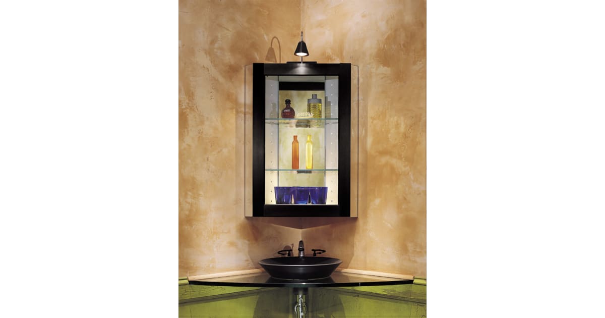 Robern FT20C8WCN 19 1/4" Corner Medicine from the