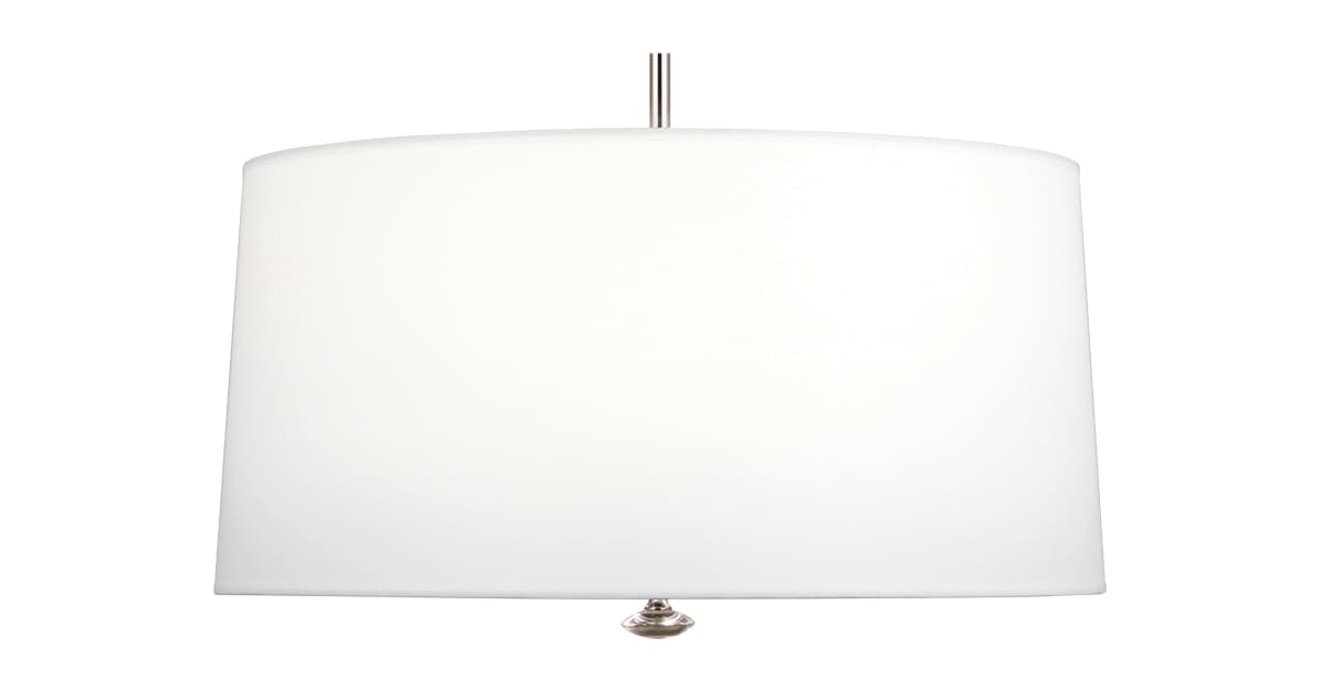 Robert Abbey A808 Penelope 26" Pendant with Nickel Accents