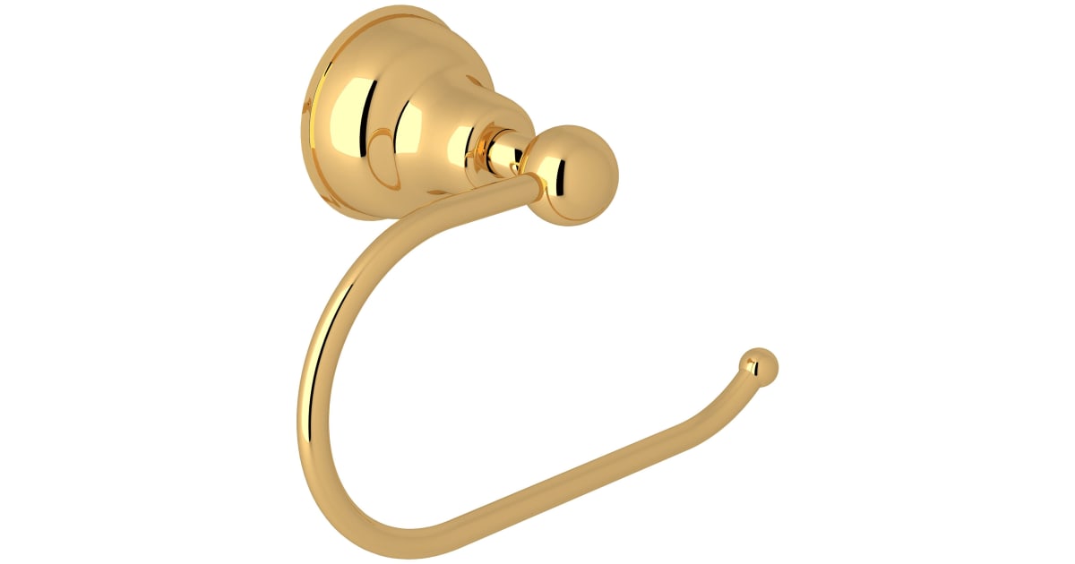 Rohl CIS8IB Arcana Wall Mounted Euro Toilet Paper Holder