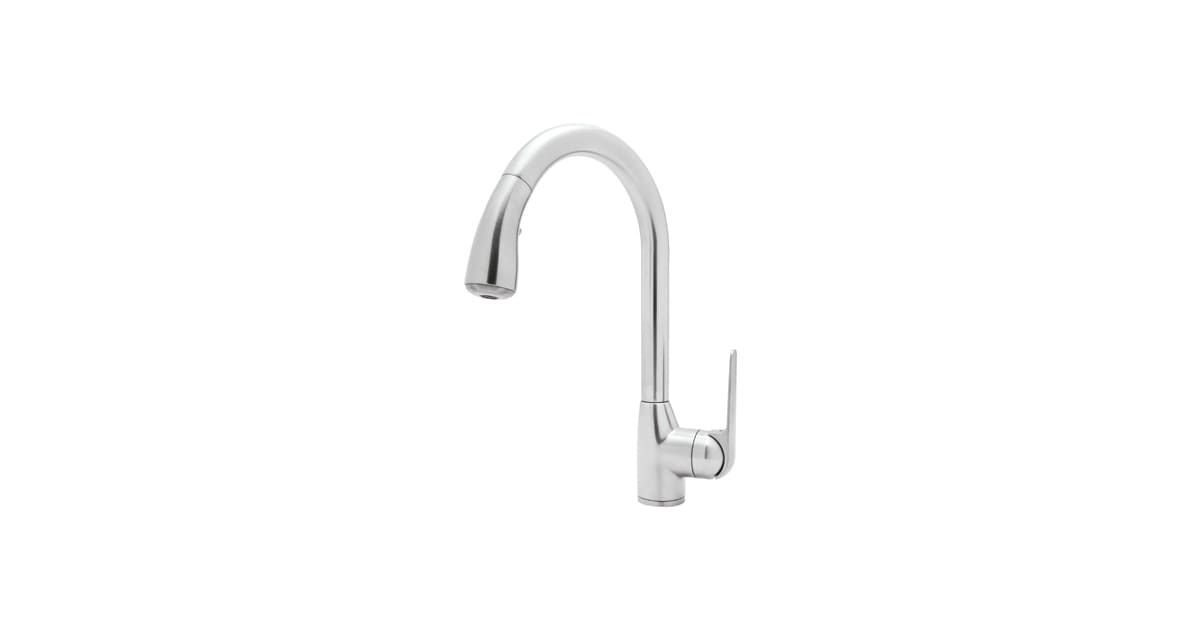 Rohl R7506APC2 De Lux Kitchen Faucet with Pull Out Spray