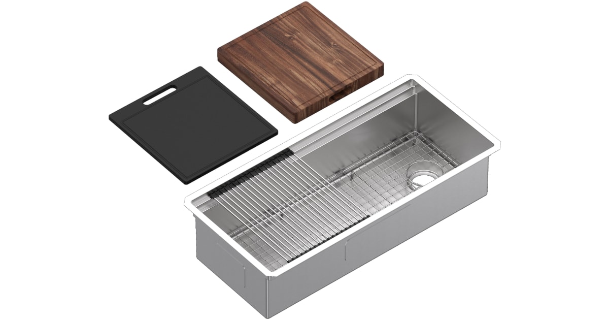 Rohl RUWUM4019WSSB Culinario 40
