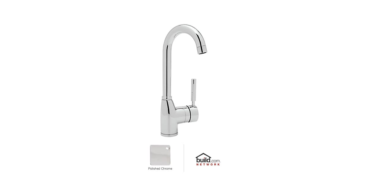 Rohl R7663APC Lux Bar Faucet with Metal Lever Handle