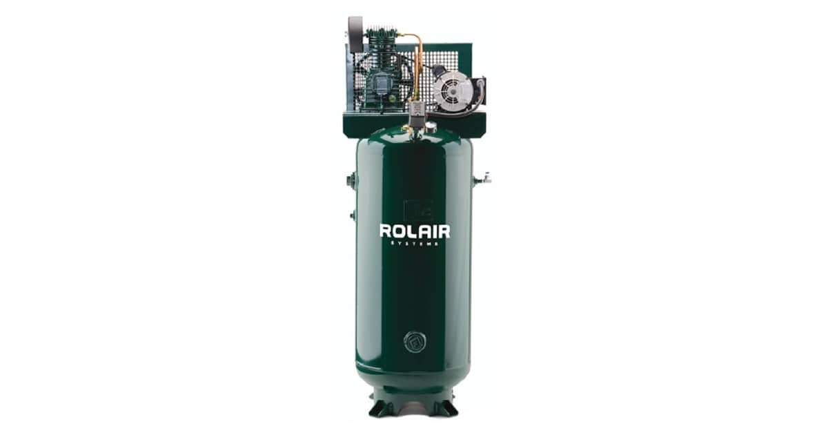 Rolair Systems V3160K18 3 HP 60 Gal 150 Max PSI Single-Stage