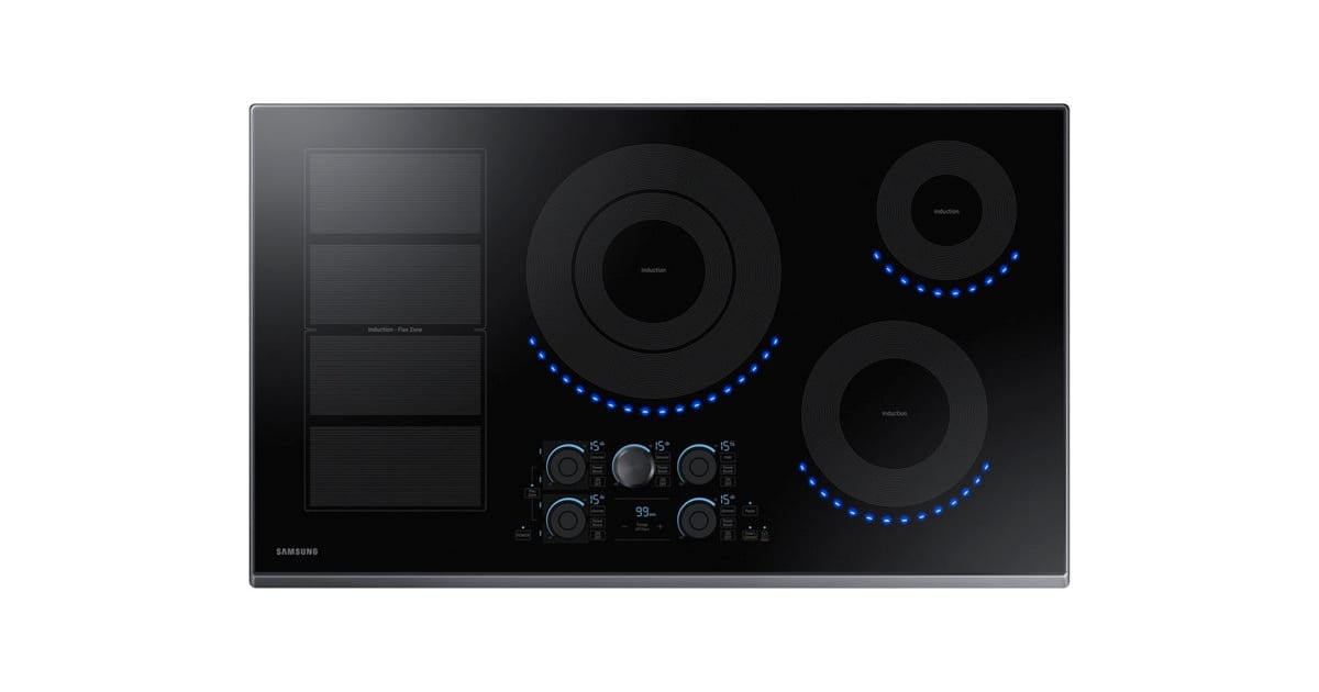 Samsung NZ36K7880UG 36 Inch Wide Built In Induction