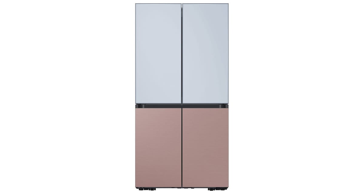 Samsung BESPOKE RF23A9675AP 36 Inch 4-Door Flex Smart Counter Depth  Refrigerator