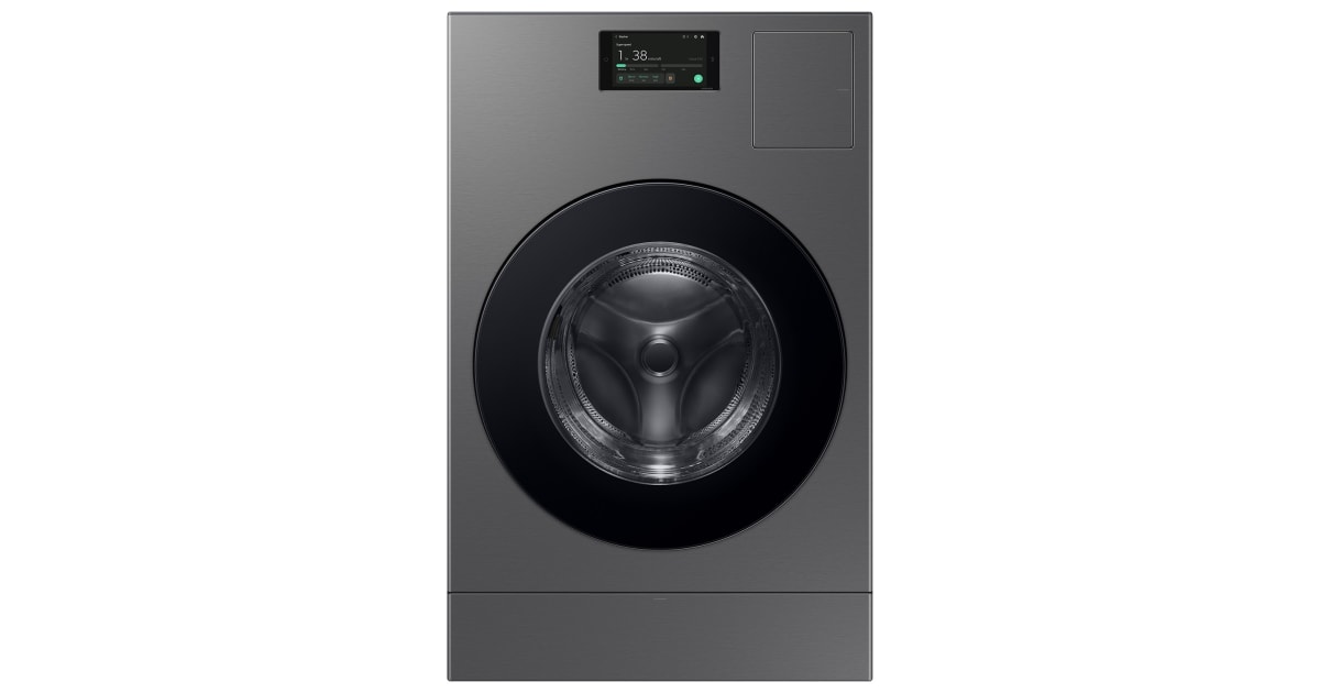 Samsung WD53DBA900HZA1 Bespoke 27 Inch Wide 5.3 Cu. Ft. Combination