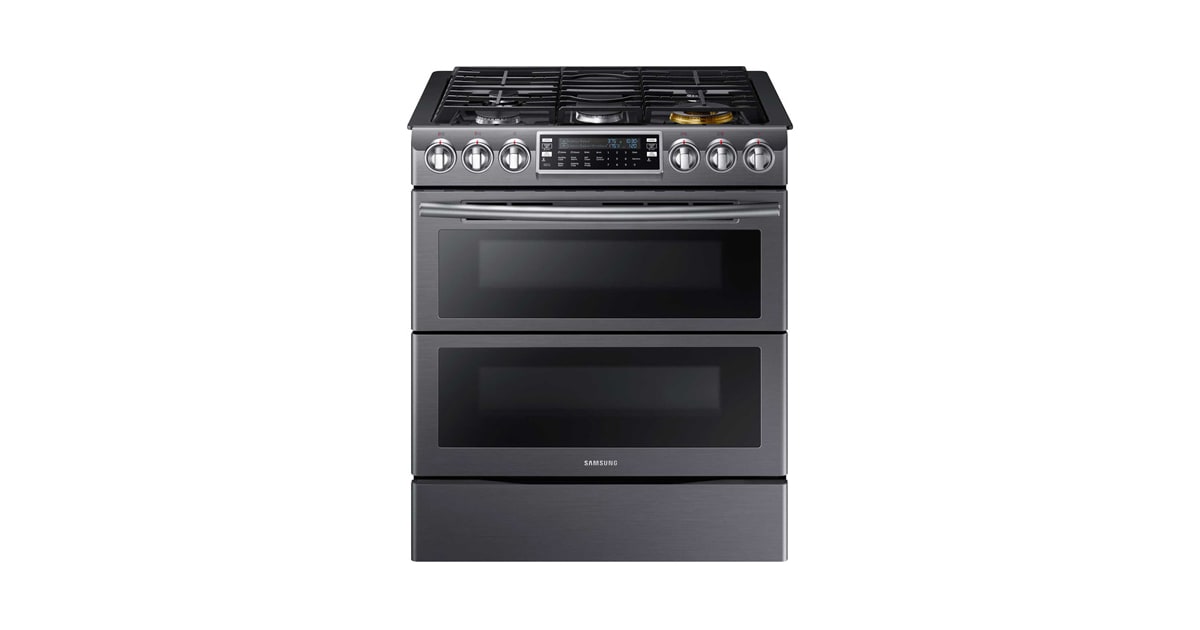 Samsung NX58K9850SG 30 Inch Wide 5.8 Cu. Ft. SlideIn Gas