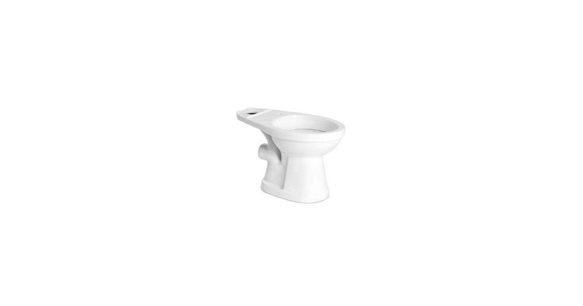Saniflo 007 Toilet Bowl Elongated White With Rear Spigot,