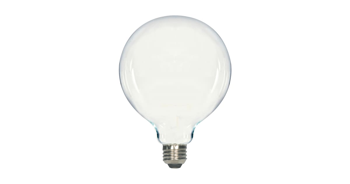 Satco Lighting S11368 Single 8 Watt Dimmable G40 Medium (E26) LED Bulb ...