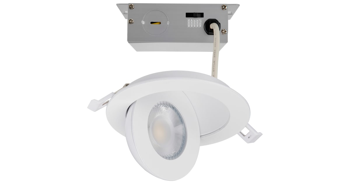Satco Lighting S11840 LED Canless Recessed Light 4.5"