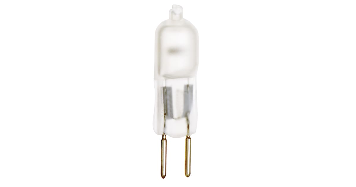 Satco Lighting S1911 Single 50 Watt Dimmable T4 Bi Pin Halogen Bulb ...