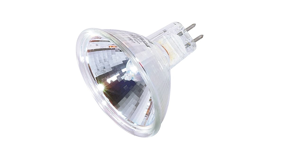 Satco Lighting S1968 Single 65 Watt Dimmable MR16 Bi Pin Halogen Bulb ...