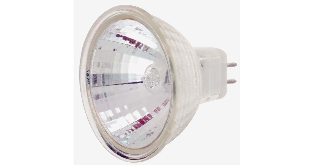 Satco Lighting S1976 Single 20 Watt Dimmable MR16 Bi Pin Halogen Bulb ...