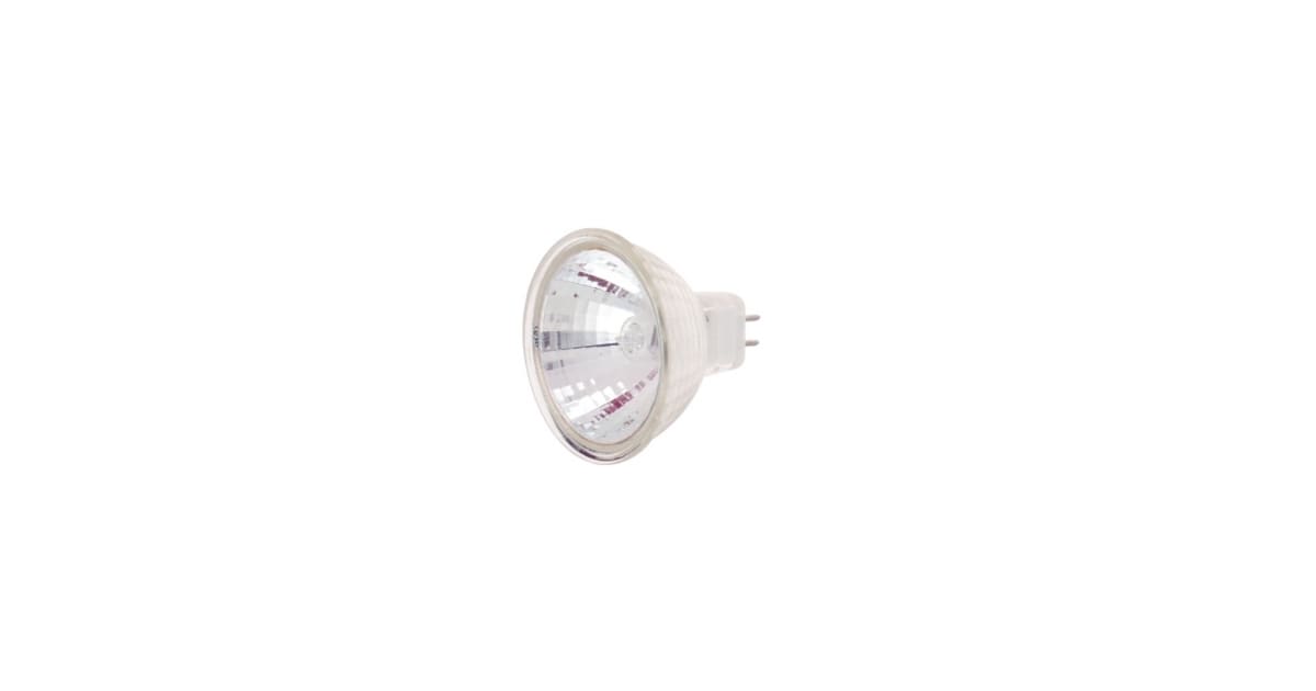 Satco Lighting S1978 50 Watt Clear MR16 Shaped Miniature 2 Pin Round ...