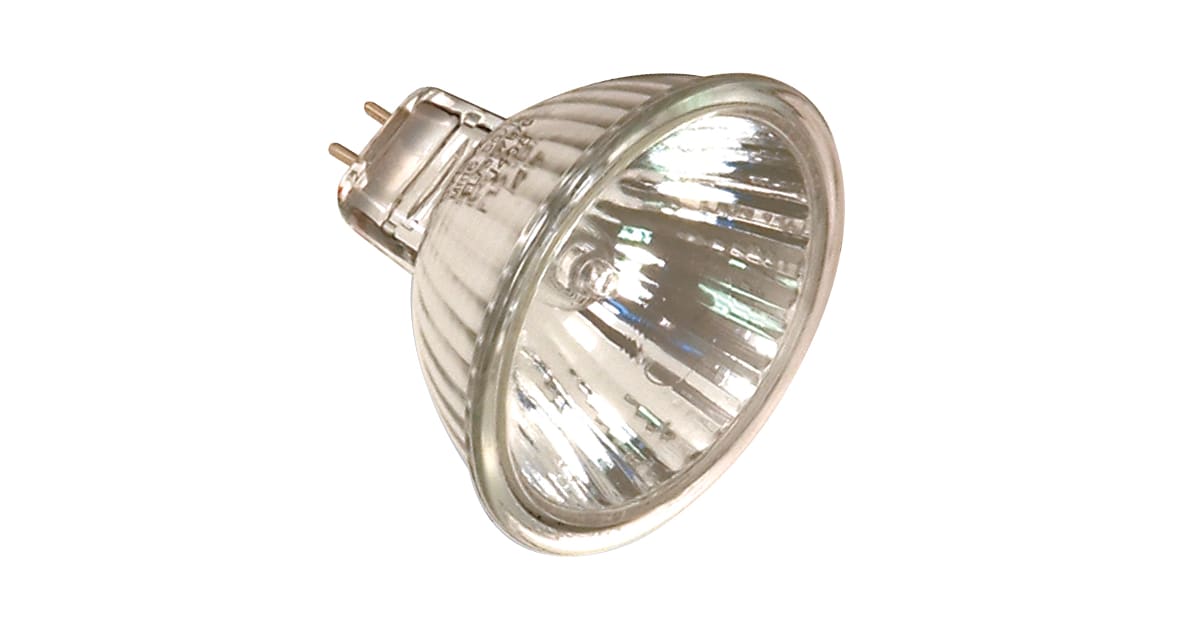 Satco Lighting S2605 Single 35 Watt Dimmable MR16 Bi Pin Halogen Bulb ...