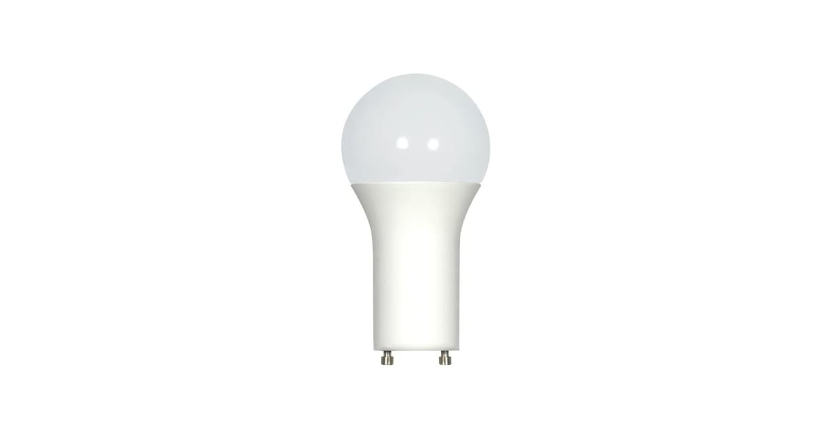Satco Lighting S29840 Single 9.8 Watt Dimmable A19 GU24 Build
