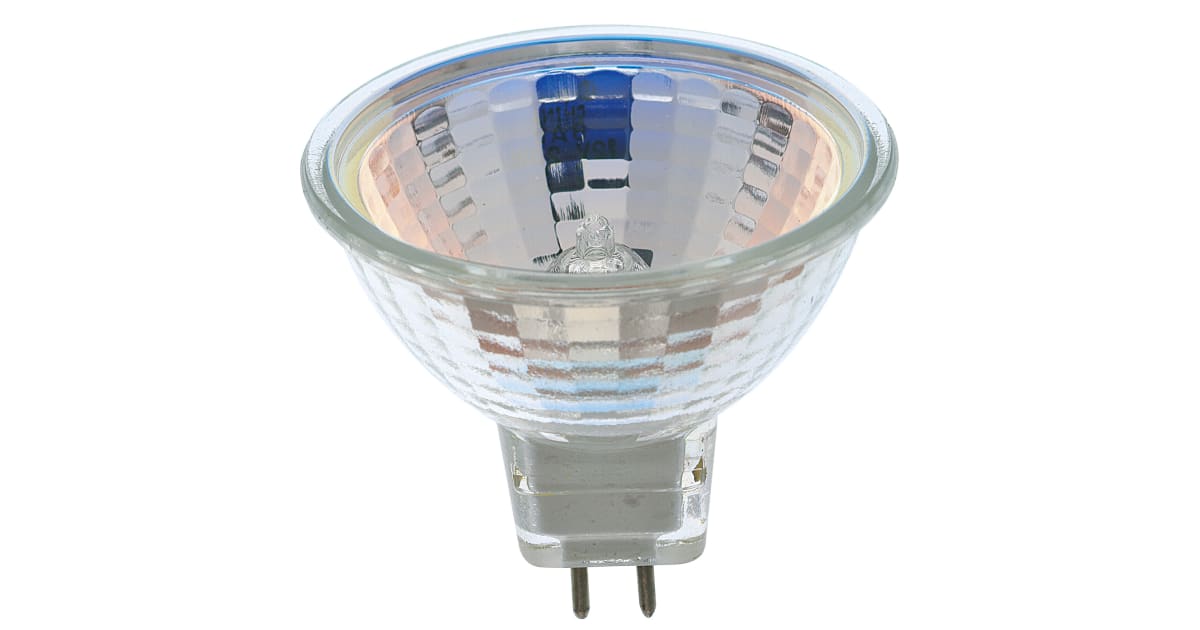 Satco Lighting S3143 Single 50 Watt Dimmable MR16 Bi Pin Halogen Bulb ...