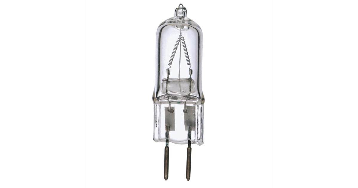 Satco Lighting S3197 25 Watt Clear T4 Shaped Bi Pin (GY6.35) Halogen ...