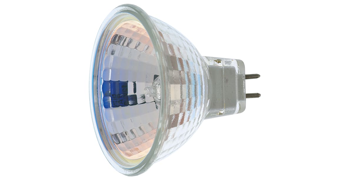 Satco Lighting S3462 Single 50 Watt Dimmable MR16 Bi Pin Halogen Bulb ...