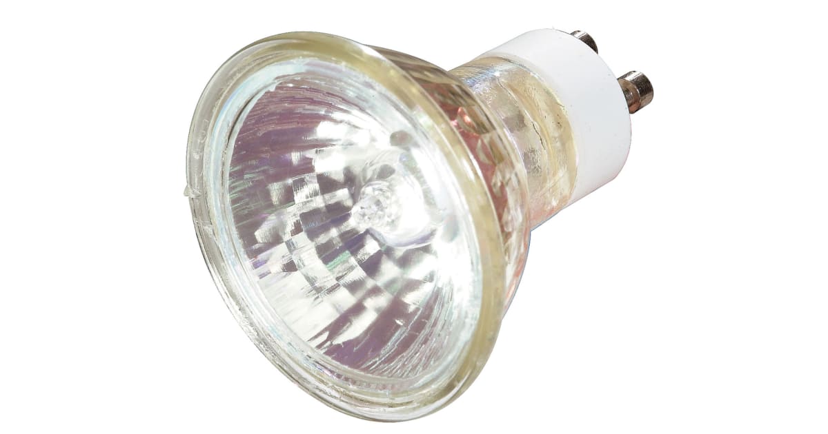 Satco Lighting S3501 Single 35 Watt Dimmable MR16 GU10 Halogen Bulb ...