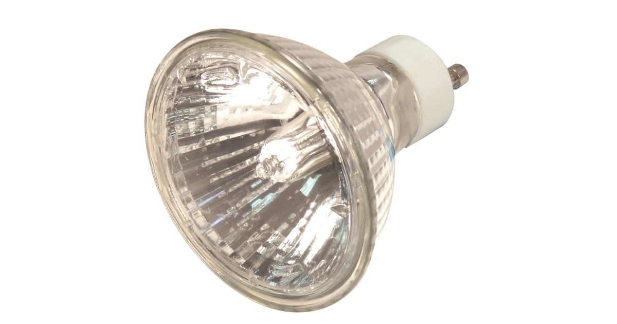 Satco Lighting S3518 Single 75 Watt Dimmable MR20 GU10 Halogen Bulb ...