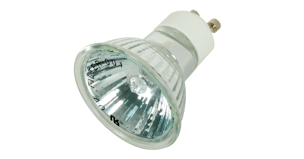 Satco Lighting S4192 Single 35 Watt Dimmable MR16 GU10 Halogen Bulb ...