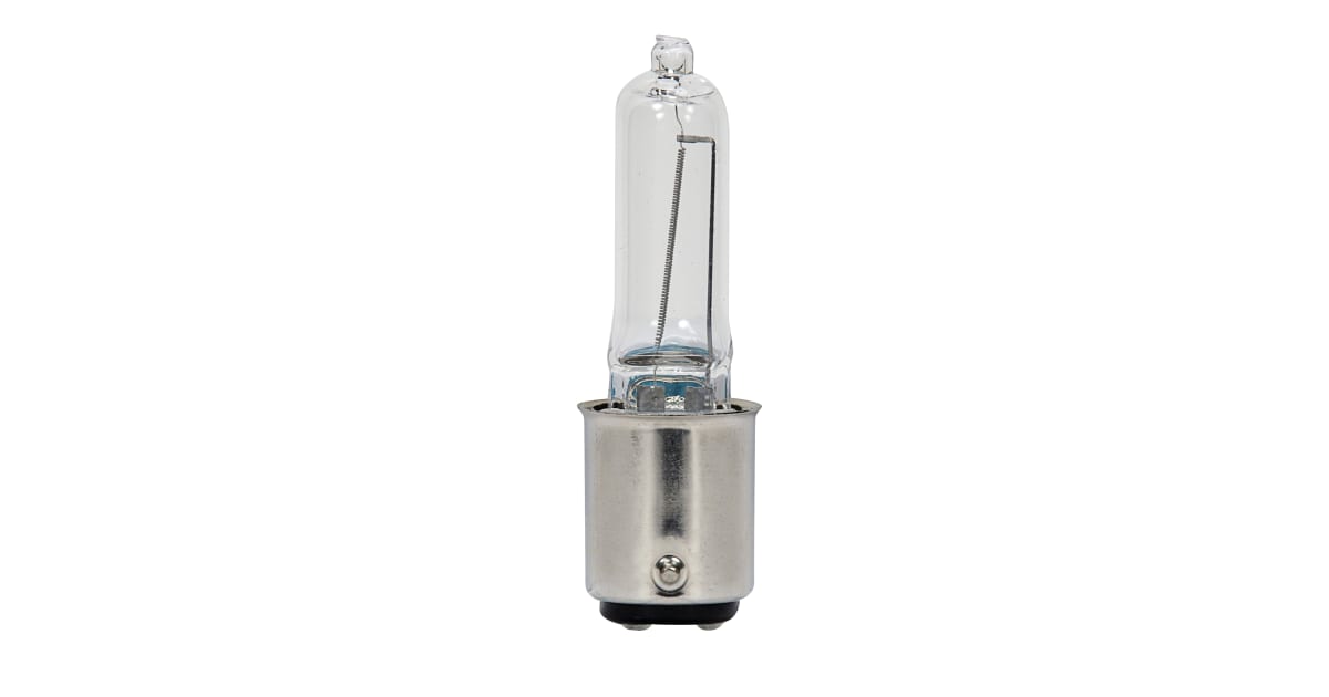 Satco Lighting S4492 Single 20 Watt Dimmable T3 BA15D Halogen Bulb ...