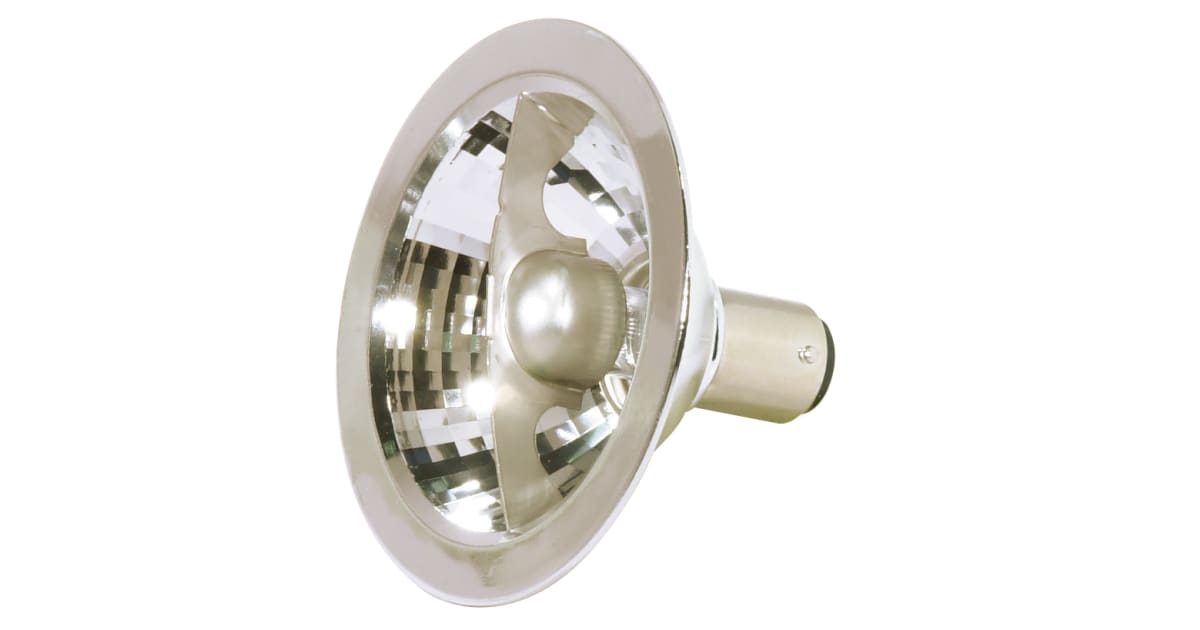 Satco Lighting S4682 Single 50 Watt Dimmable BA15D Halogen Bulb - 2900K ...