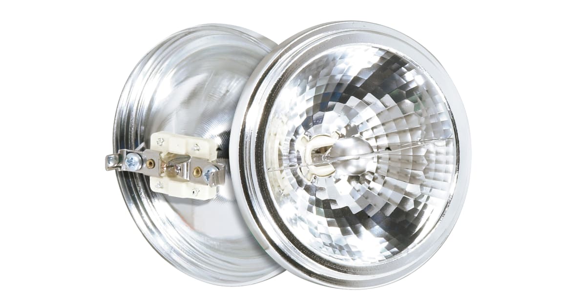 Satco Lighting S4688 Single 50 Watt Dimmable AR111 Screw Terminal ...