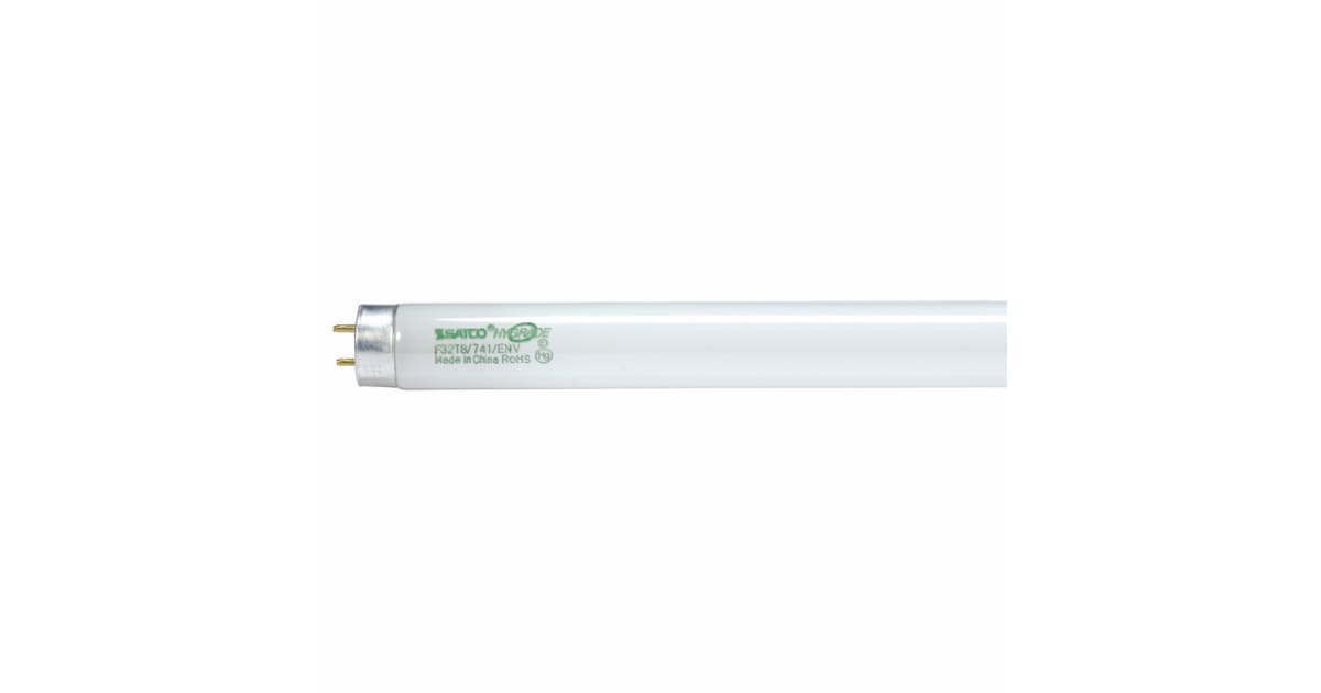 Satco Lighting S8420 32 Watt Cool White T8 Shaped Medium Build