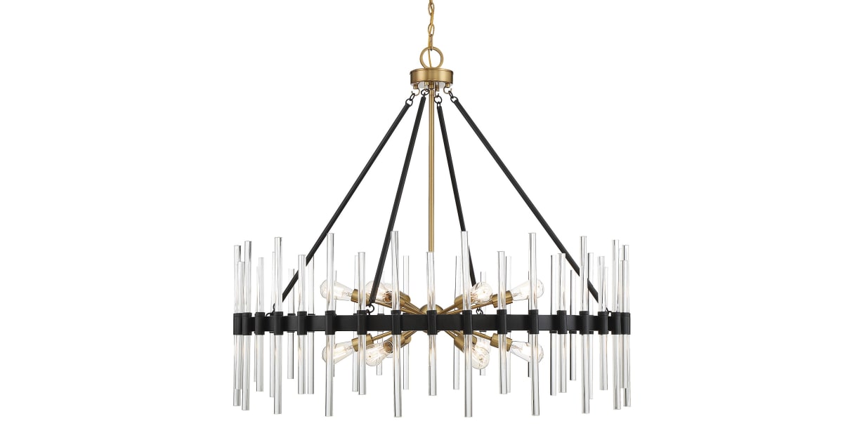 Savoy House 1193412143 Santiago 12 Light 45" Wide