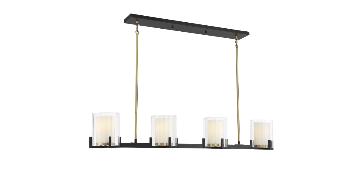 Savoy House 119824143 Eaton 4 Light 48" Wide Pillar