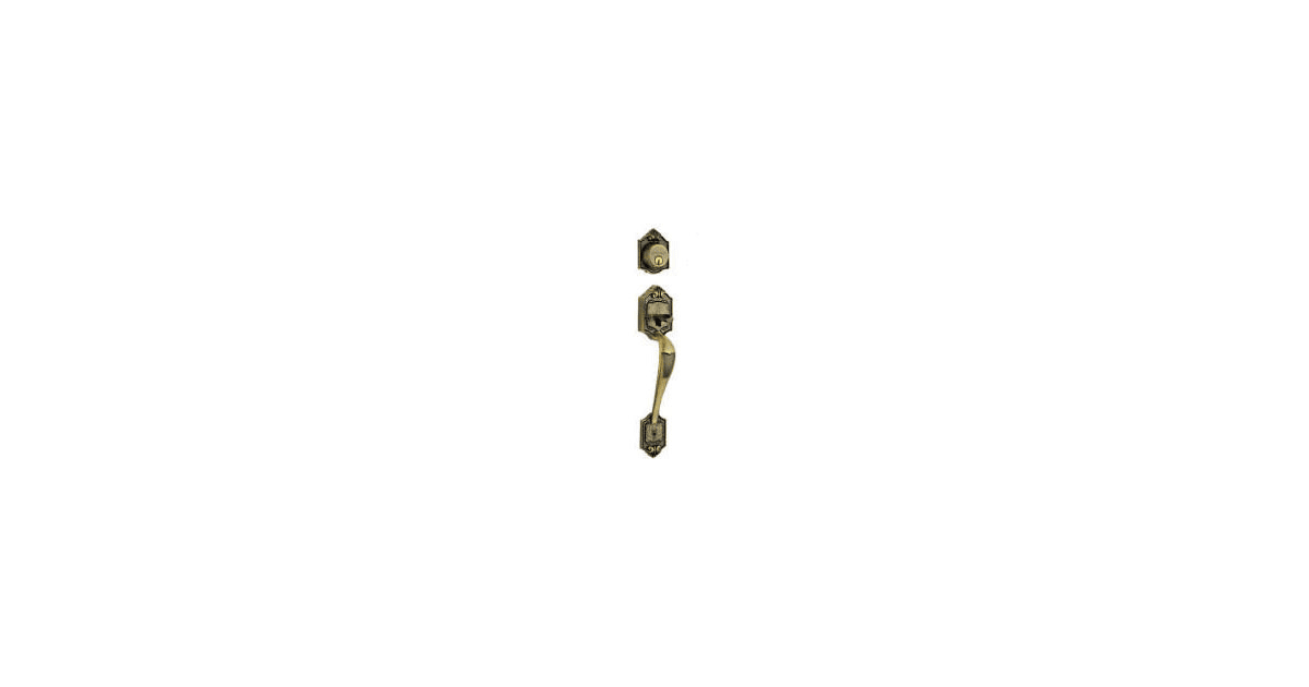 Schlage F92PAR609 Parthenon Dummy Exterior Handleset from