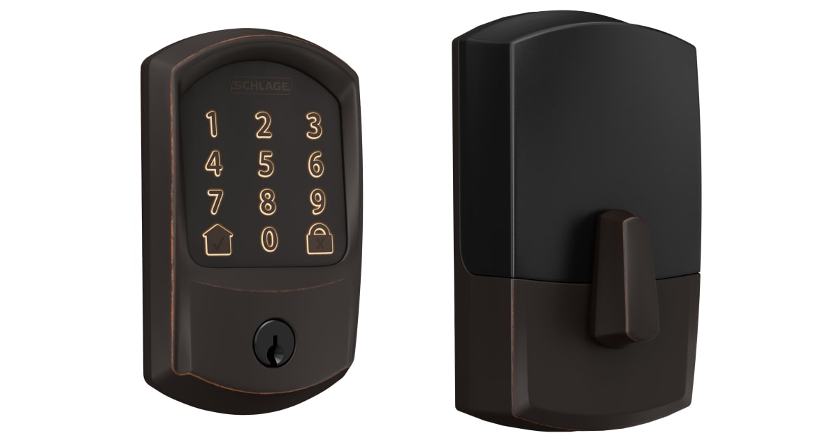 Schlage BE489WBGRW716 Encode WiFi Enabled Electronic