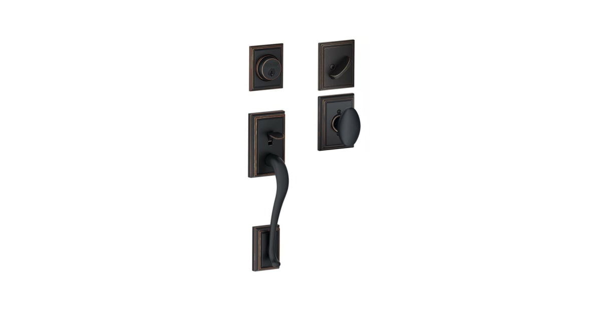 Schlage F60ADDSIEADD716 Addison Sectional Single Cylinder