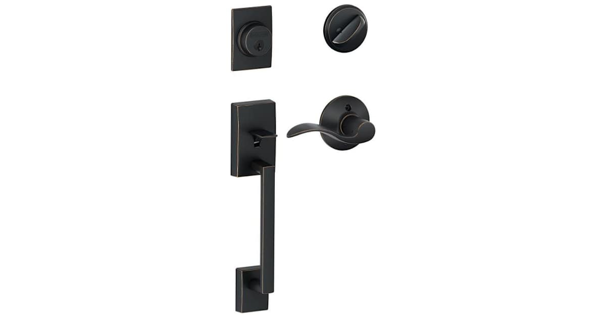 Century Single Cylinder Handleset and Georgian Knob - Craftwood Products for Builders and