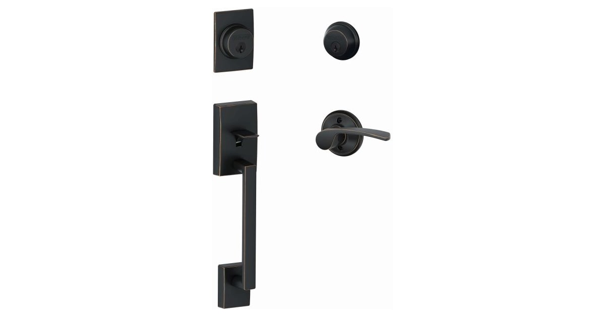 Schlage F62CEN716MERLH Century Left Handed Sectional Double Schlage F62CEN716MERLH Century Left Handed Sectional Double