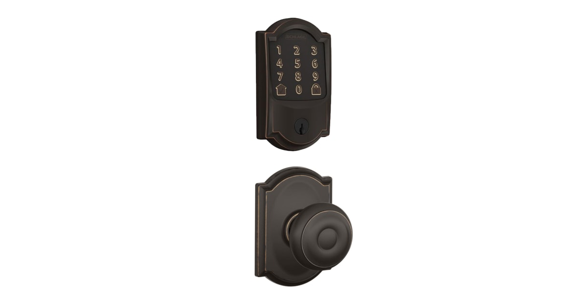 Schlage FBE489WBCAMGEOCAM716 Encode WiFi Enabled