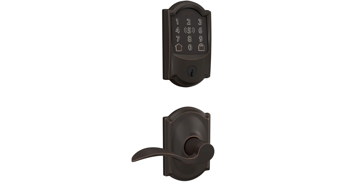 Schlage FBE499WBCAMACCCAM716 Encode Plus Camelot
