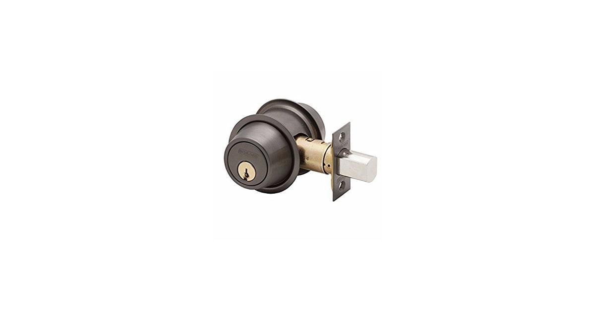 Schlage B562R613 B500 Series Double Cylinder Grade 2 Deadbolt with Full