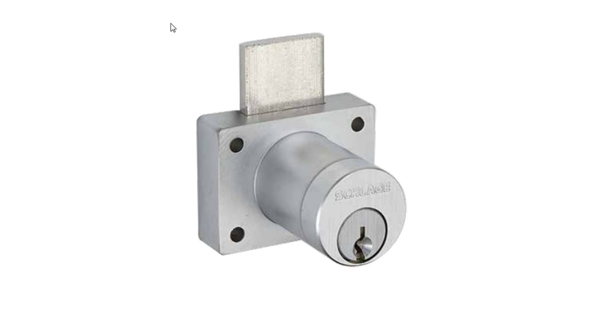 Schlage CL200PB262 Drawer Lock with 6 Pin Standard C