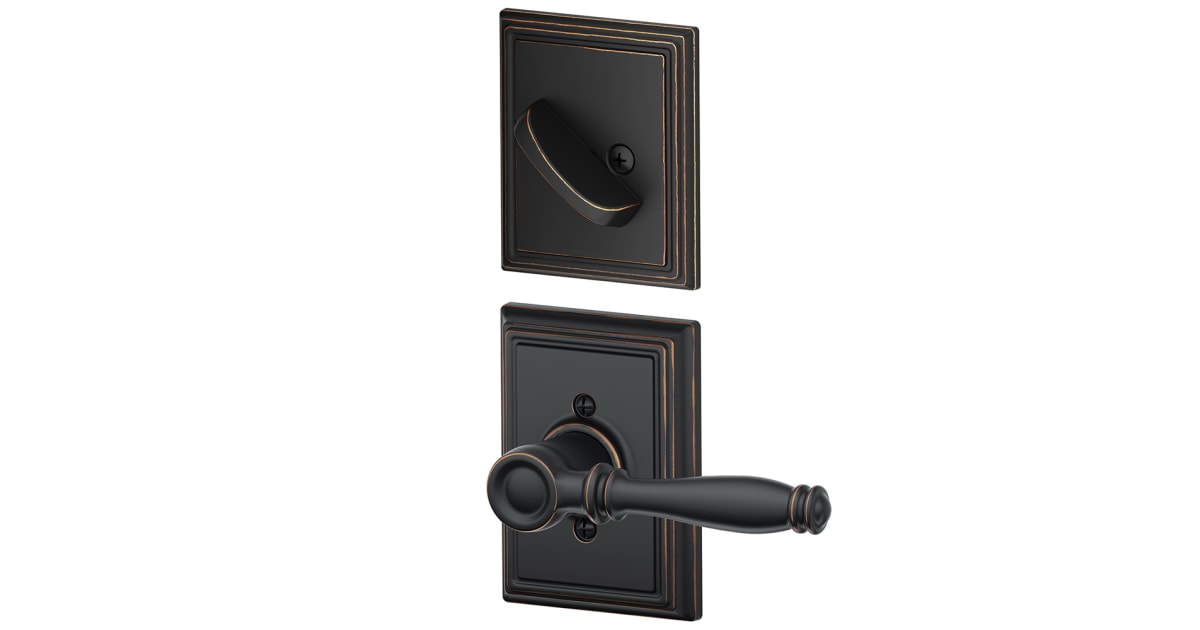 Schlage F94BIR716ADD Birmingham OneSided Dummy Interior