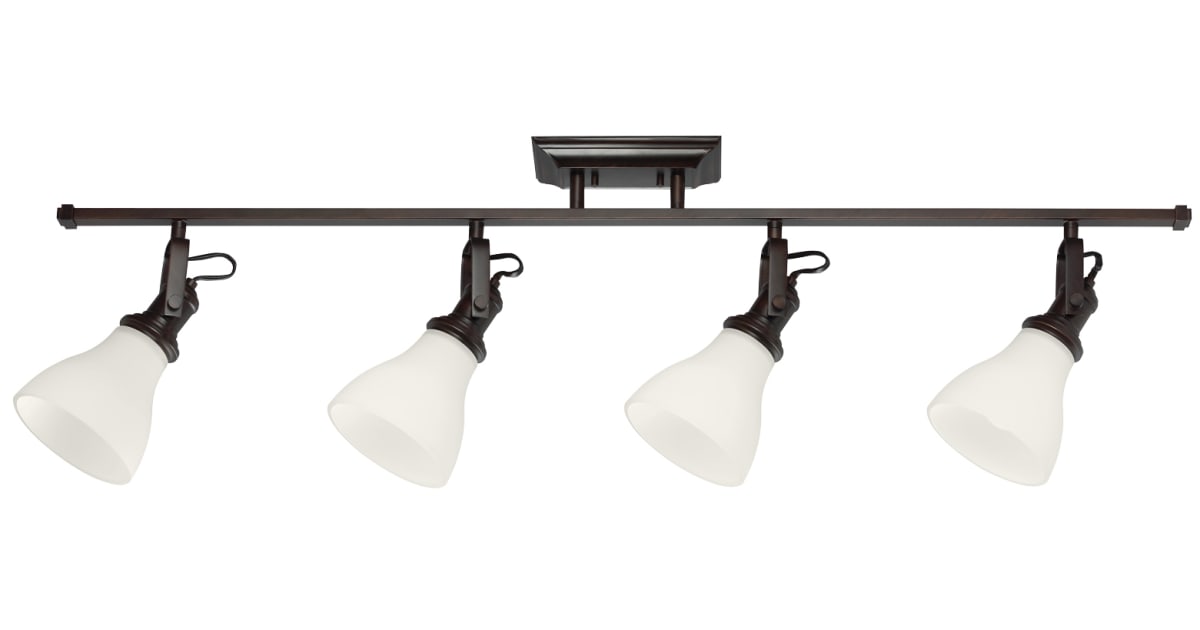 Sea Gull Lighting 2520404-710 Track Lighting Collection 4 Light Track ...